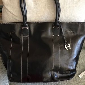 Etienne Aigner large leather tote